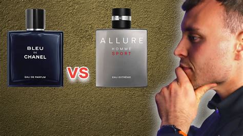 bleu de chanel vs chanel allure homme sport|chanel allure sport extreme reviews.